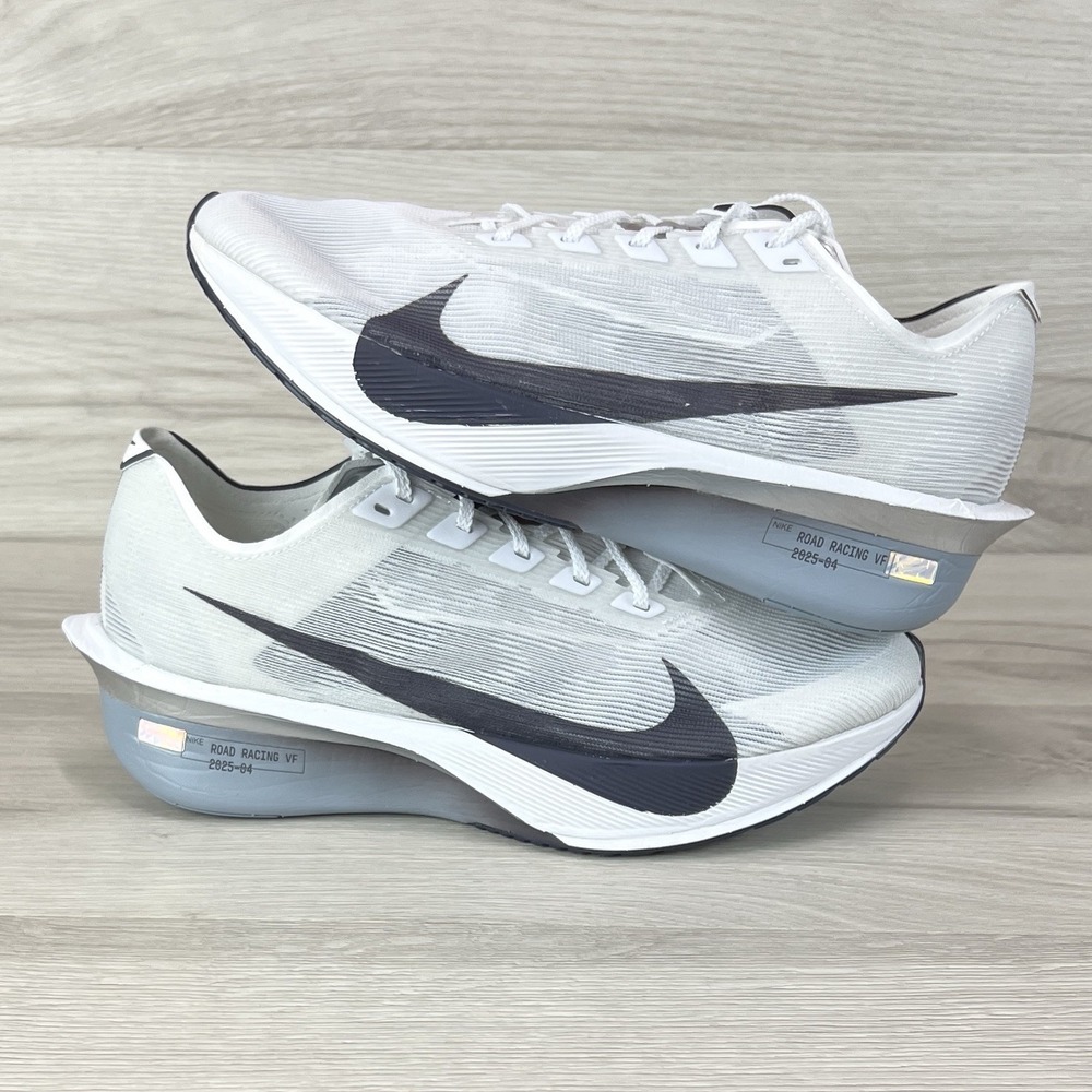 Men's 11 - Nike Zoomx Vaporfly Next%4 White Gridiron Obsidian Mist HF6414-100 - Picture 7 of 10